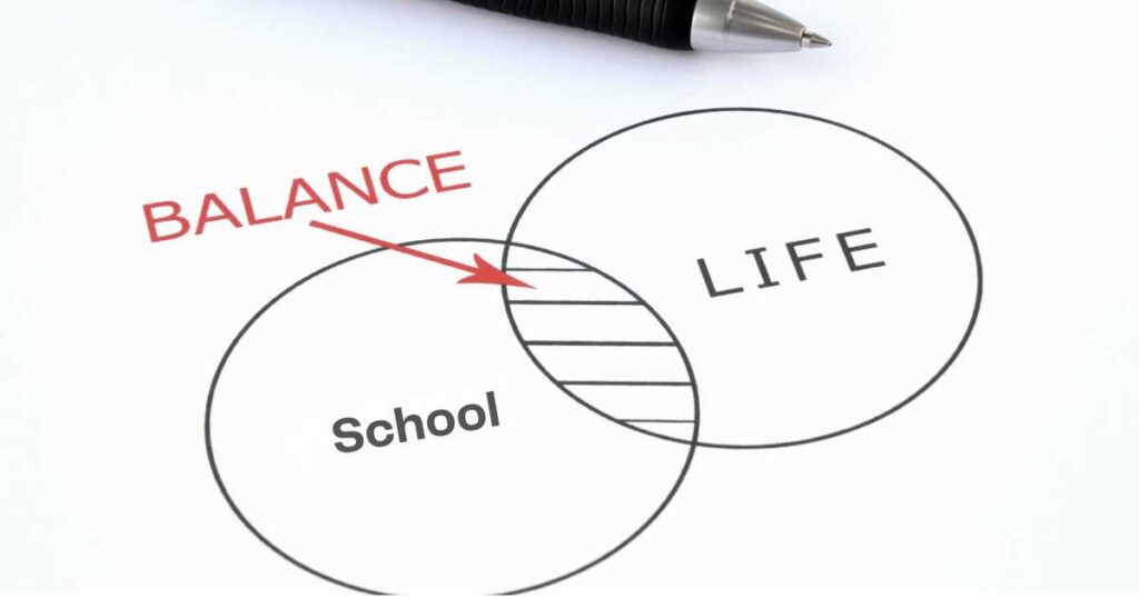 balance school and personal life