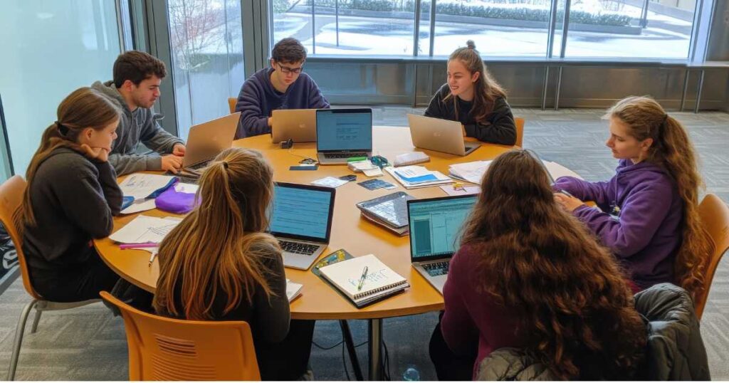 one-week study bootcamp students